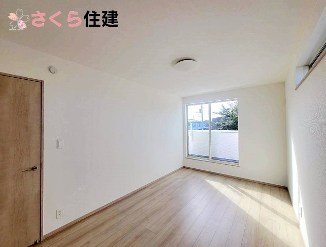 ハートフルタウン鹿沼市栄町1丁目19番　A号棟の内観：施工例|同社施工物件の写真です。雨の日や湿気の多い梅雨時期などに重宝する浴室暖房乾燥機付きです。
