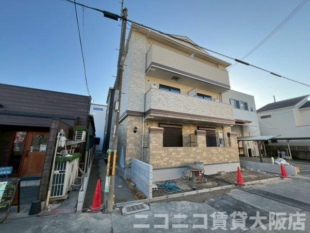 東大阪市大蓮北１丁目のアパートの外観