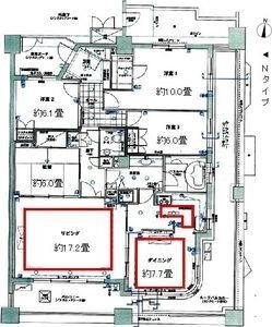 レジディア泉の間取り