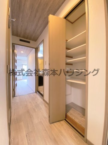 【収納】 | 　PHOENIX COURT 交野Ⅰ | ちょっとした収納スペースも充実しています
