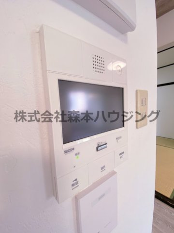 【セキュリティ】 | 　PHOENIX COURT 交野Ⅰ | TVモニターフォンで安心です