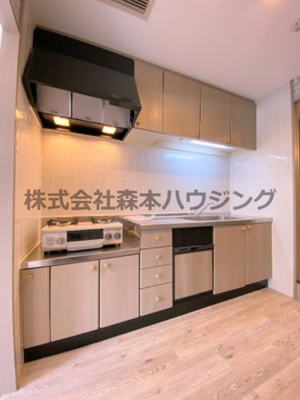 【キッチン】 | 　PHOENIX COURT 交野Ⅰ | きれいなキッチンです