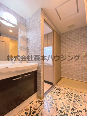 【洗面所】 | 　PHOENIX COURT 交野Ⅰ | 使いやすい洗面所です