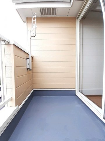 シャンブル・エイトのバルコニー|陽当たり良好なバルコニーです