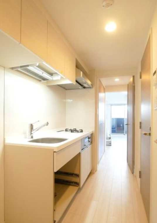 PREMIUM CUBE世田谷♯mo 　築浅　ペット相談　ネット無料のキッチン