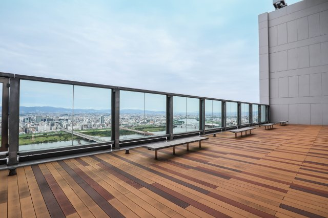 【その他共用部分】 | ブランズタワー梅田Ｎｏｒｔｈ | ４７階にはスカイバルコニーが有ります♪