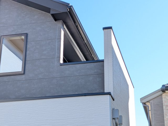 守谷市松ケ丘5期　新築戸建　２号棟のバルコニー