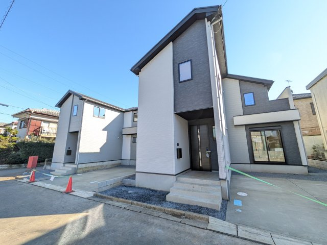 守谷市松ケ丘5期　新築戸建　２号棟の外観