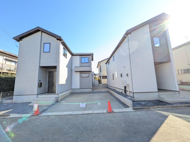 守谷市松ケ丘5期　新築戸建　２号棟の外観