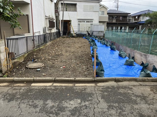 狭山市入間川４丁目の周辺|更地