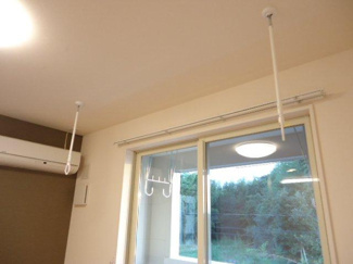 【設備】 | フェリアード | 室内物干し