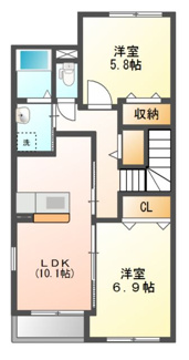 【間取り】 | フェリアード