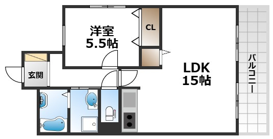 【間取り】 | グリーンロータス1