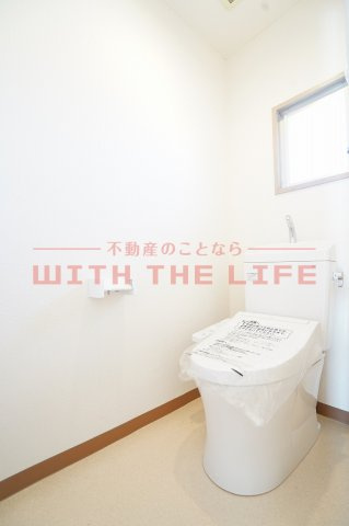 ハイツ櫛原プラスワン【キャンペーン対象物件】のトイレ|ゆったりとした空間のトイレです
