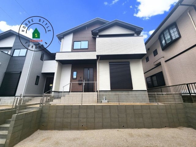 大野城市乙金東1丁目台1-2棟（2号棟）の外観：施工例|デザイン性のある外観です。