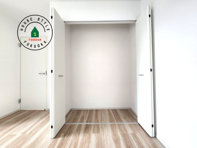 大野城市乙金東1丁目台1-2棟（1号棟）の内観：施工例|収納には困りません。