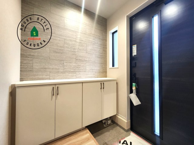 大野城市乙金東1丁目台1-2棟（1号棟）の内観：施工例|二重ロックでしっかり防犯対策ができます。