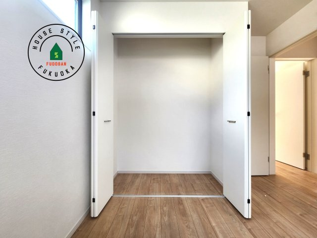 福岡市東区松香台1丁目第3-1棟（1号棟）の内観：施工例|収納には困りません。