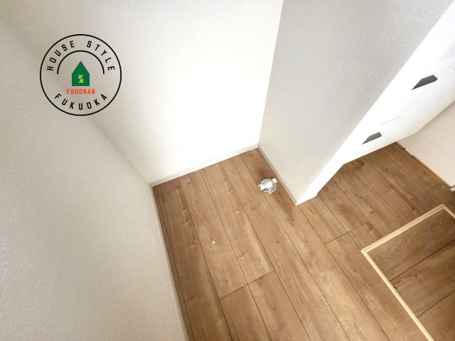 福岡市東区松香台1丁目第3-1棟（1号棟）の内観：施工例|ランドリースペースとなります。広々して有効的にご使用できます。 