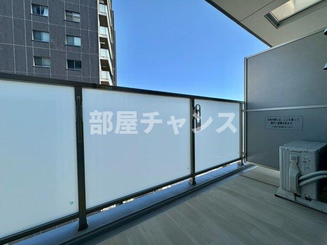 ディアレイシャス東別院Ⅳのバルコニー