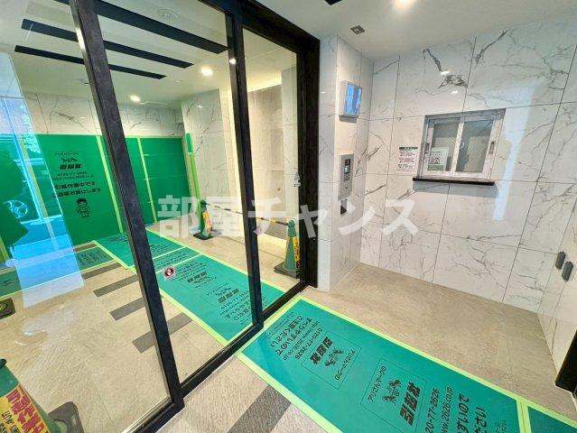 ディアレイシャス東別院Ⅳのエントランス