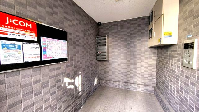 メゾンパーシモンのエントランス