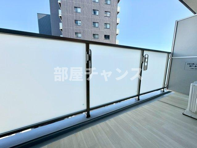 ディアレイシャス東別院Ⅳのバルコニー