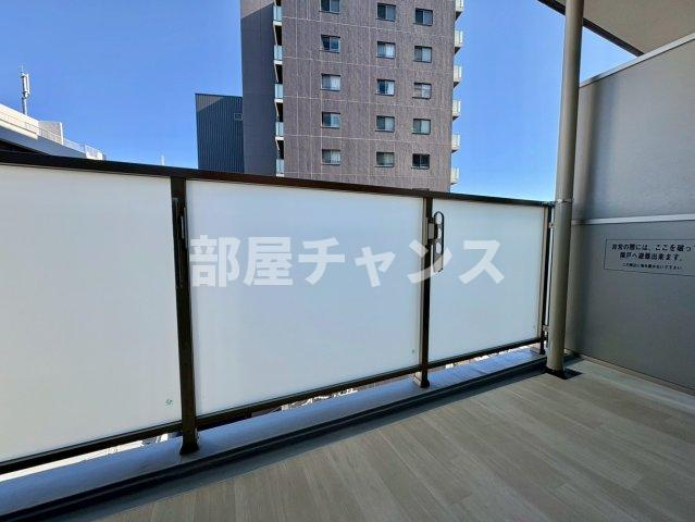 ディアレイシャス東別院Ⅳのバルコニー