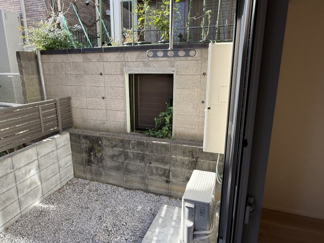 エリシオン野方のバルコニー