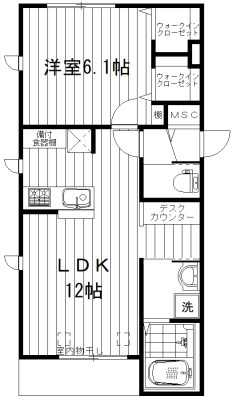 エリシオン野方の間取り