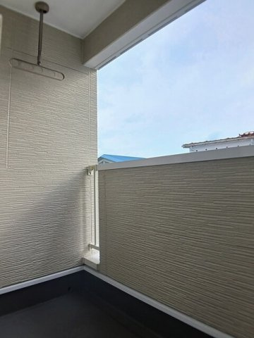 メゾンドフラン　イシカラＢのバルコニー