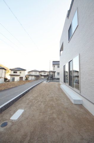 上安七丁目の庭|広い庭スペース有