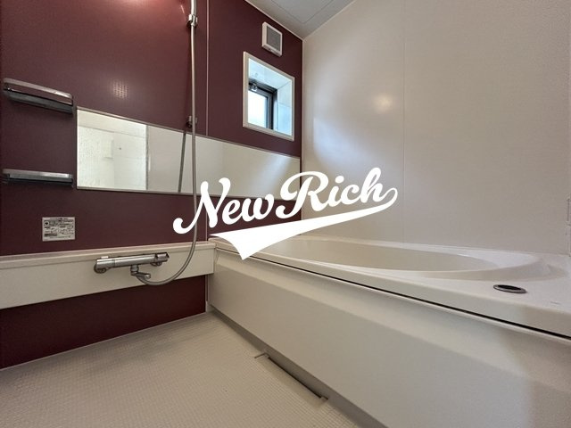 前橋市鳥羽町のアパートの浴室