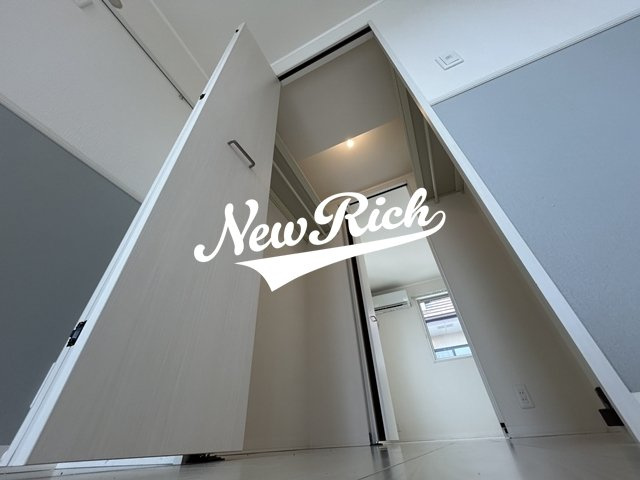 前橋市鳥羽町のアパートの収納