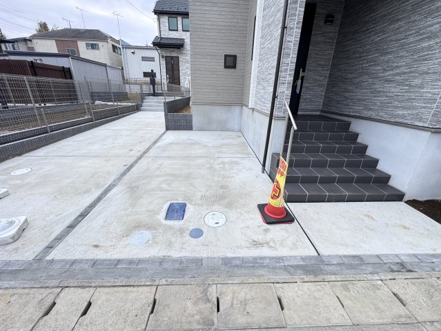 松戸市中和倉新築戸建【八ヶ崎小学校：10分】の駐車場|2-B号棟駐車スペース