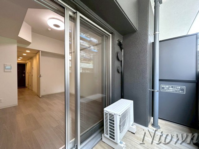 【バルコニー】 | プレサンス伏見アーバンベース | 落ち着いた時間を過ごせるバルコニーです