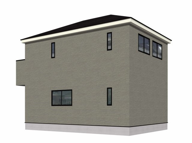 春日井市六軒屋町第6(全1棟)の外観パース