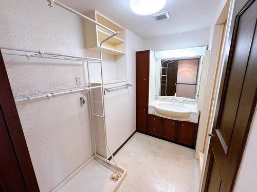 ライオンズガーデン本地ヶ原5階の独立洗面台