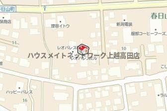 レオパレスミルの地図|位置図