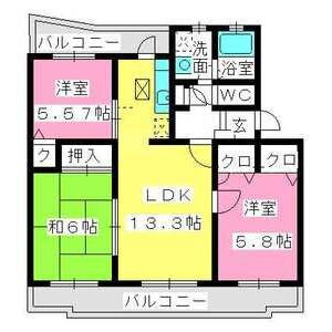 アムールTOMOIKEの間取り