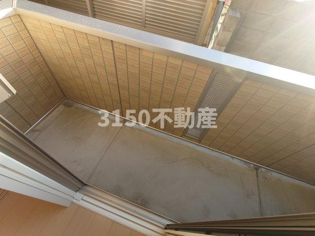 D-room AZUSAのバルコニー