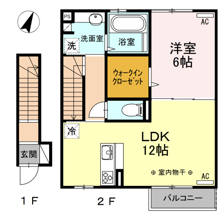 チェリーブロッサム A棟の間取り