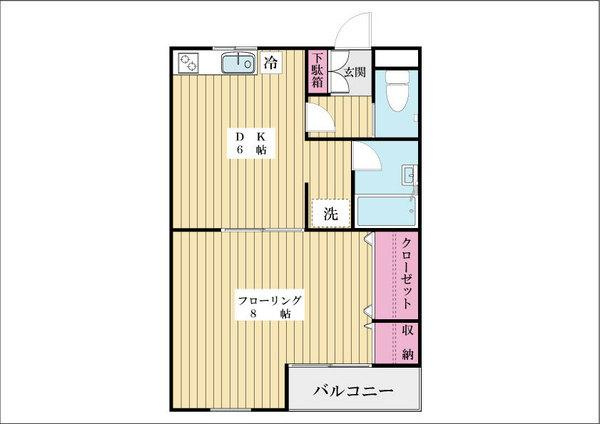 【間取り】 | シャトーナカムラ