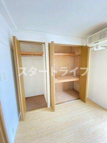 大阪市東淀川区東中島１丁目の賃貸マンションの収納