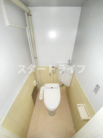 大阪市東淀川区東中島１丁目の賃貸マンションのトイレ