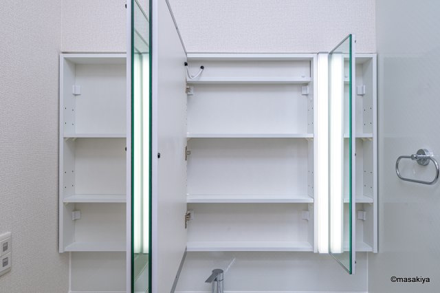 グランコスモHTの洗面所|写真は同じ大和ハウス施工物件です。参考になさってください。