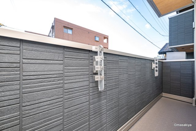 グランコスモHTのバルコニー