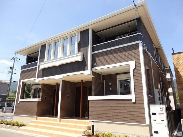 イマージアム光井Ｂの外観|落ち着いた雰囲気の外観です