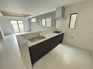 【キッチン】 | 廿日市市前空3（前空駅）全2区画　NO1 | 機能的なシステムキッチン☆プロパンガス