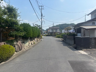 【前面道路含む現地写真】 | 廿日市市平良2（廿日市駅）全3区画　NO3【外構工事込み】 | 前面道路6.5ｍ